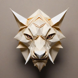 Make the origami tutorial of mahoraga from jujjtsu kaisen