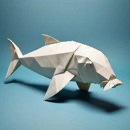 Origami dugong facile