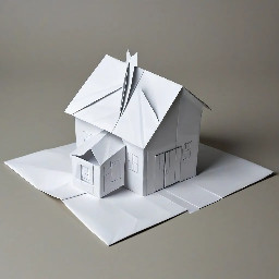 real size one room origami house foldable. Deployable easily